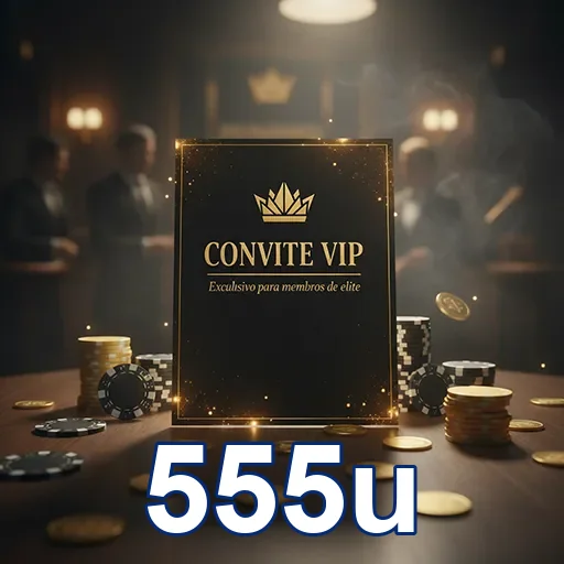 Imagem promocional do 555u com destaque para o VIP07, oferecendo vantagens exclusivas no site 555u.